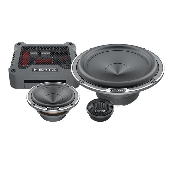 Hertz MPK 163.3 PRO 3 way component speakers