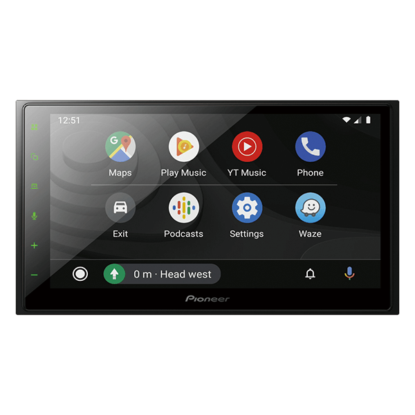 Pioneer DMH-Z5350BT CarPlay Android Auto car stereo