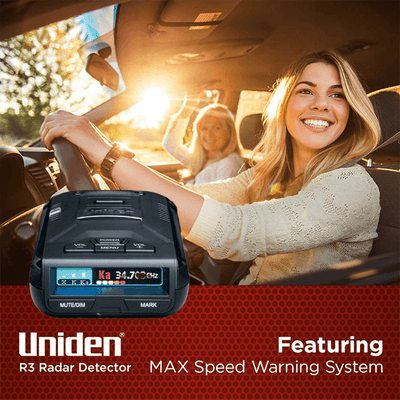 Uniden R3 Radar Detector with NZ GPS