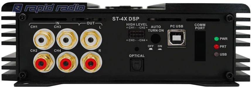 Zapco ST-4X DSP 4 channel amplifier processor