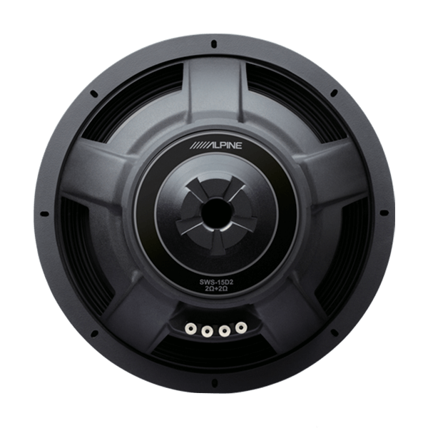 Alpine SWS-15D2 2 ohm subwoofer