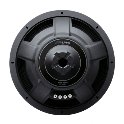 Alpine SWS-15D4 4 ohm subwoofer