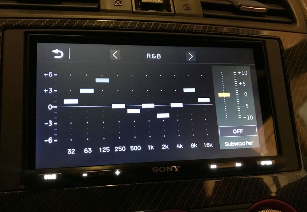 Sony XAV-AX5500 CarPlay Android Auto Bluetooth car stereo
