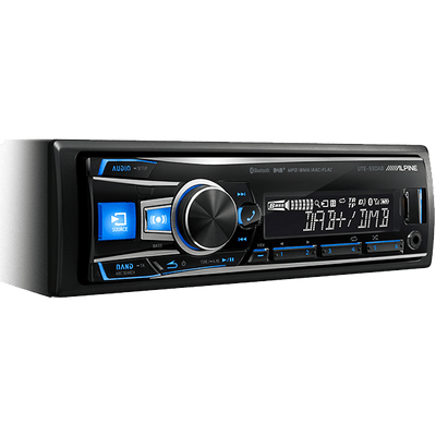 Alpine UTE-93DAB mechless Bluetooth headunit