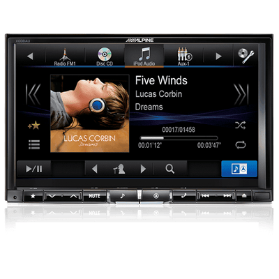 Alpine X008AU 8 inch navigation head unit