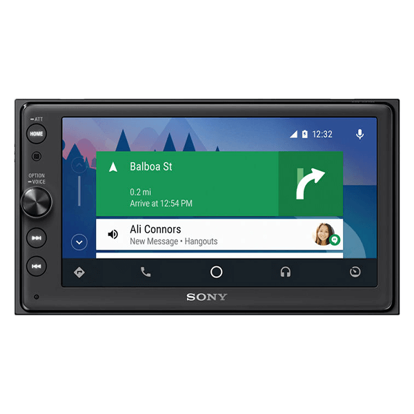 Sony XAV-AX100 with Apple CarPlay and Android Auto