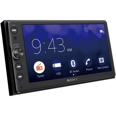 Sony XAV-AX100 with Apple CarPlay and Android Auto