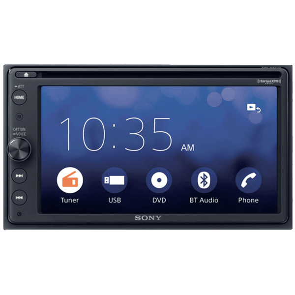 Sony XAV-AX200 with Apple CarPlay and Android Auto