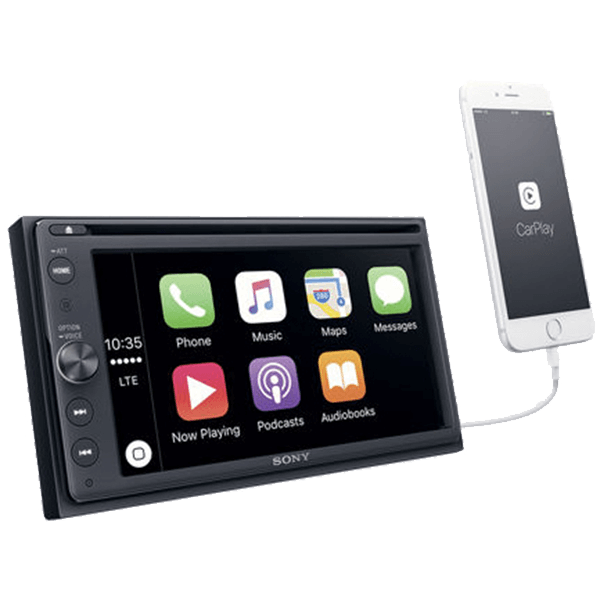 Sony XAV-AX200 with Apple CarPlay and Android Auto