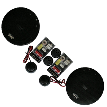 Zeroflex EFX65C 6.5 inch component speakers