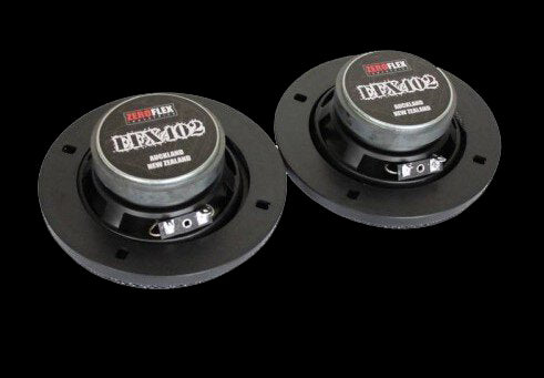 Zeroflex EFX402 4 inch 2 way Coax Speakers