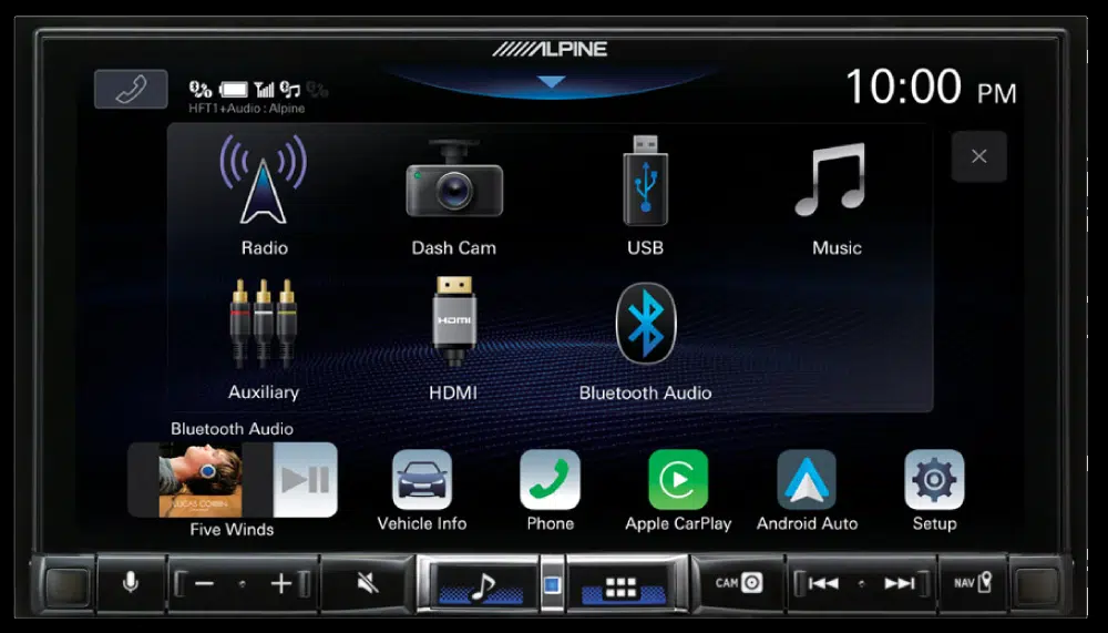 Alpine iLX-507e headunit