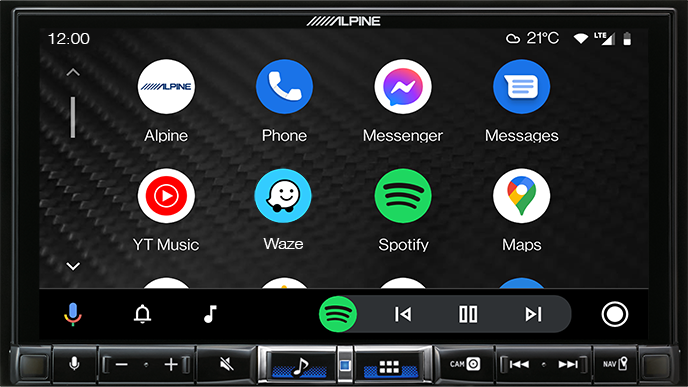 Alpine iLX-507e headunit