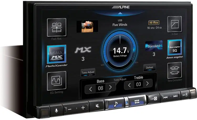 Alpine iLX-507e headunit