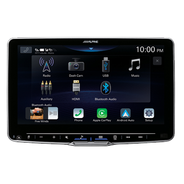 Alpine iLX-F509E wireless CarPlay 9 inch tablet