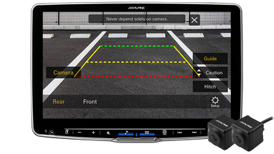 Alpine iLX-F511E 11-inch wireless CarPlay tablet