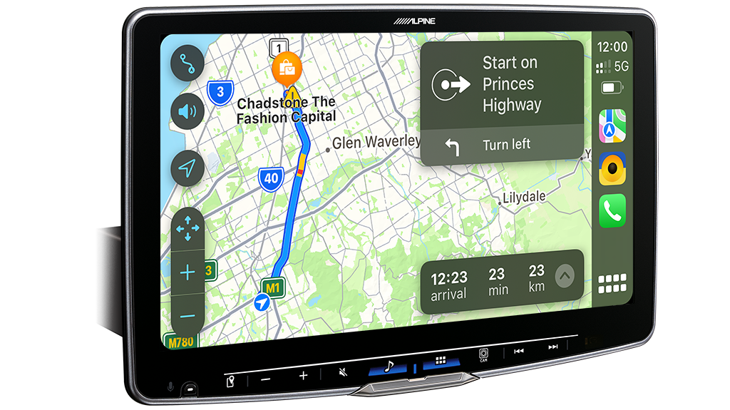 Alpine iLX-F511E 11-inch wireless CarPlay tablet