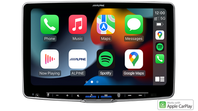 Alpine iLX-F511E 11-inch wireless CarPlay tablet