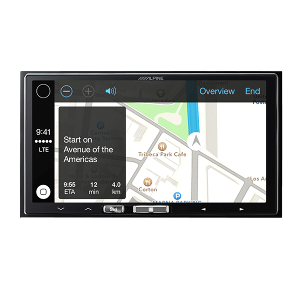 Alpine iLX-007E carplay head unit