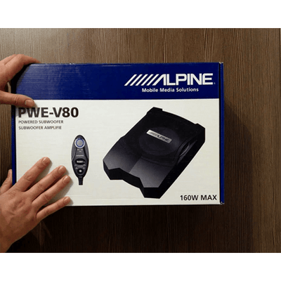 Alpine PWE-V80 underseat 8 inch sub