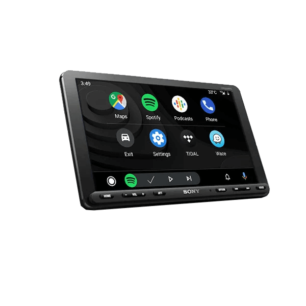 Sony XAV-AX8100bt tablet CarPlay AndroidAuto stereo