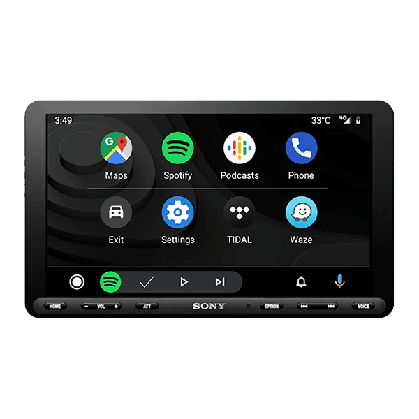 Sony XAV-AX8100bt tablet CarPlay AndroidAuto stereo