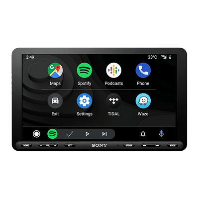 Sony XAV-AX8100bt tablet CarPlay AndroidAuto stereo