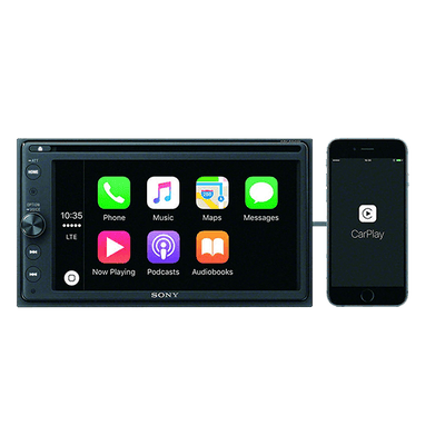 Sony XAV-AX200 with Apple CarPlay and Android Auto