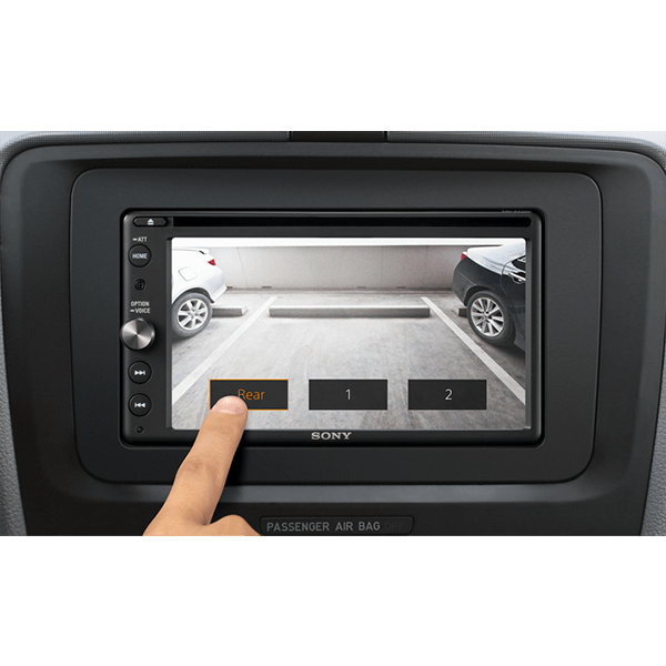 Sony XAV-AX200 with Apple CarPlay and Android Auto