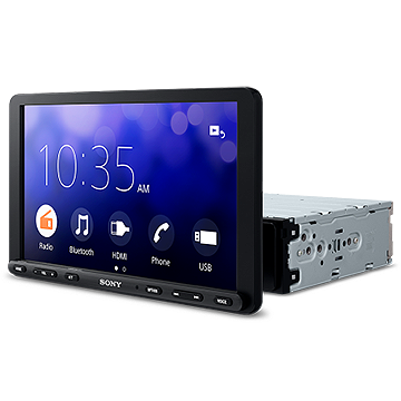 Sony XAV-AX8100bt tablet CarPlay AndroidAuto stereo