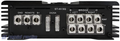 Zapco ST-4X SQ 4 channel amplifier